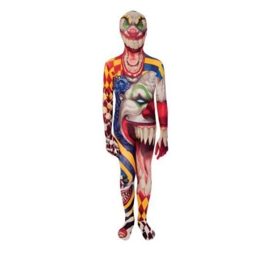 Morphcostumes Zombie Clown M(8-10) Multicolor